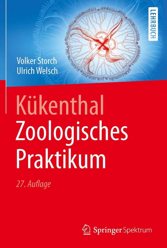 Kuekenthal Zoologisches Praktikum - cover