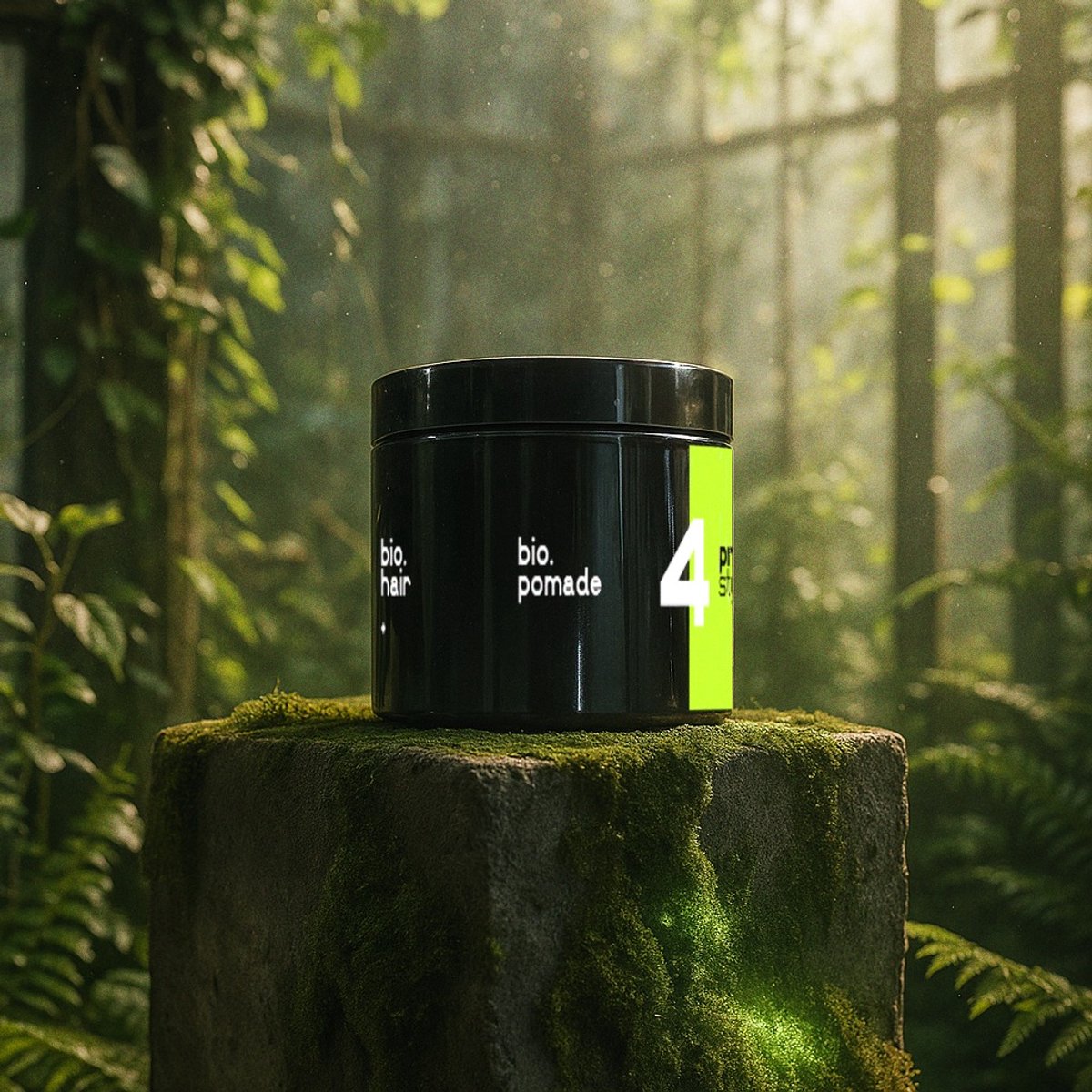 Moya Bio Pomade – Klassieke Pomade - Flexibele Hold - Subtiele Glans - Elk Haartype - 100ml