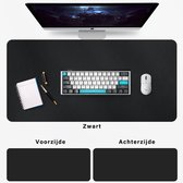 70x30 CM Muismat - Zwart - Gaming Mousepad XXL - Game Muismat - Onderlegger - Grote Muismat - Anti Slip - Desktop Mat