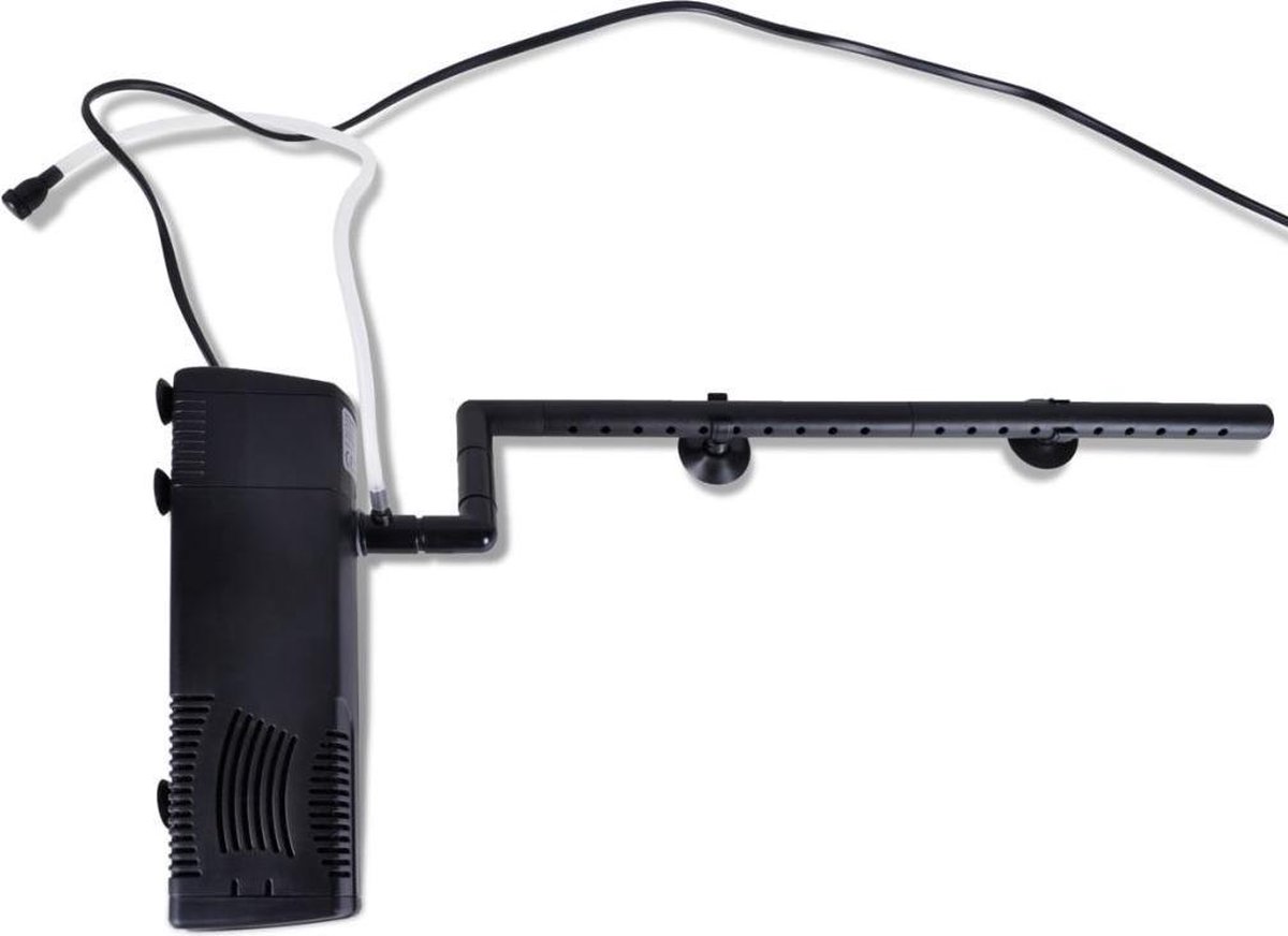 vidaXL Aquarium Filter Pomp met actieve koolstof 800L/u