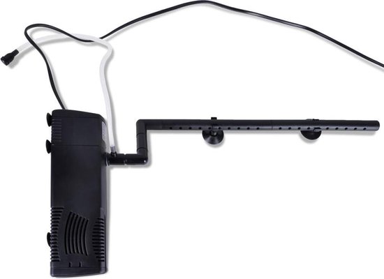 vidaXL - Aquarium - Filter - Pomp - met - actieve - koolstof - 800L/u