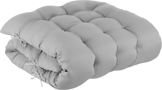 tectake® Opvouwbare Ligstoel Cloud met Zonnescherm - Tuinstoel met Tafeltje - Bekerhouder - Traploos Verstelbaar - Voor Balkon, Camping of Tuin - Relaxstoel met extra dik Kussen - Strandstoel - Ligbed - Div. kleuren - Grijs van TecTake — afbeelding 3
