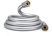 Tuyau de douche flexible et anti-pliage Ibenzoa® de 1,5 mètre avec surface facile à nettoyer