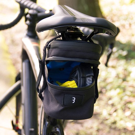BBB Cycling EasyPack Zadeltas Fiets - Racefiets Tas - Wielren Tasje - Waterbestendig - Zwart - Maat L - BSB-31L van BBB Cycling — afbeelding 5
