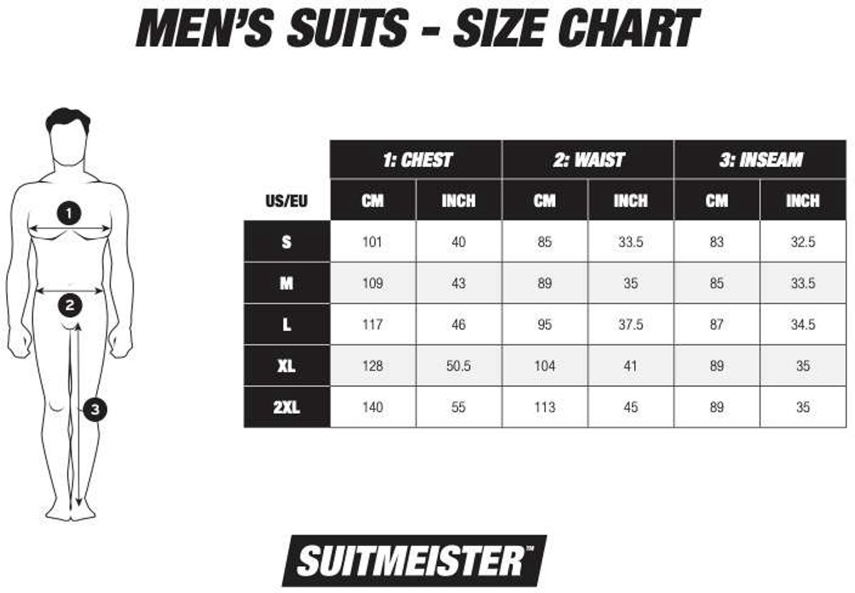 Suitmeister Heren Pak IT™ - Clowns Kostuum - Halloween Outfit - Maat XXL