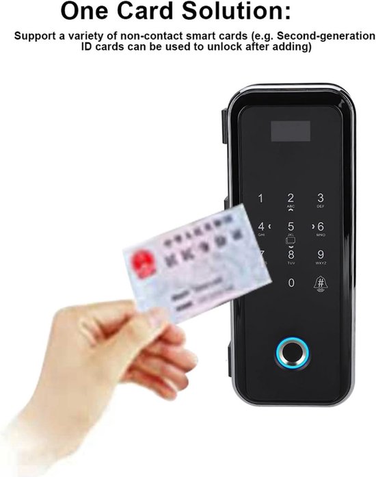Navilock Vingerprint-slot 75x45x13mm zilver - Type: Vingerafdruk Aansluiting: USB C