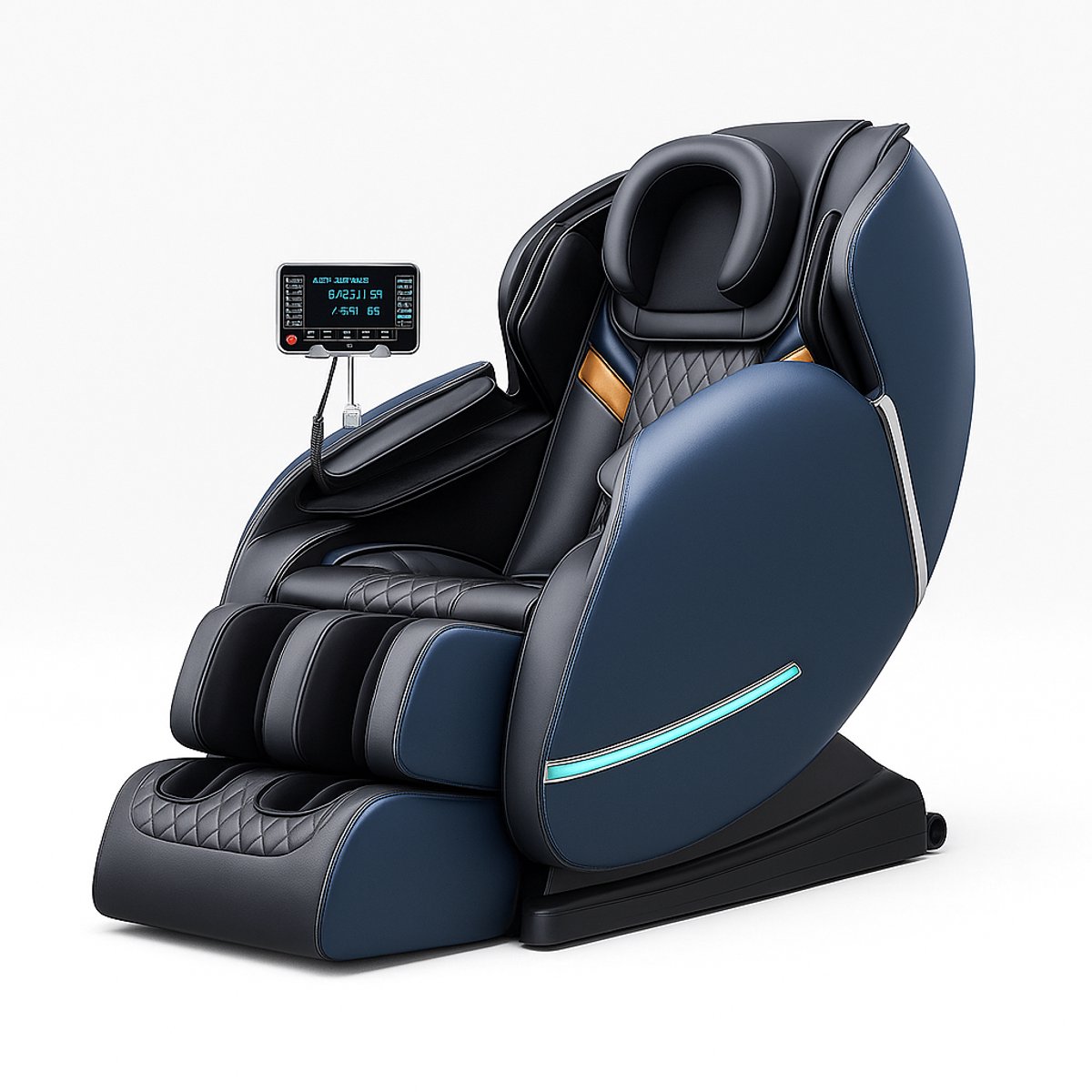 Bol.com Cosmo - massagestoel - Compact model - 16 Airbags - Surround Sound - Massage stoel - Massagestoel Elektrisch - Massage a... aanbieding