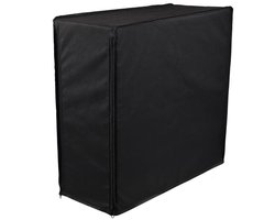 CPU desktop host Oxford stoffen stofhoes, waterdichte desktop computer host stofhoes, compleet pakket met rits, antistatische en vochtbestendige CPU toren PC stofhoes, zwart, 62*26*52cm