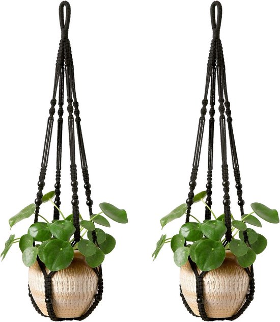 Macramé Plantenhanger maken - de trend van nu! - | Alles voor breien en haken