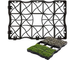 Tuin Eco Gras-kunststofplaten - kunststof, parking, bestrating - STERK PLASTIC 60.5x40.5x4cm / 1 stuk