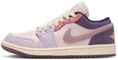 Air Jordan 1 Low - Chaussures Femme - Violet/Lilas/Rose - Cuir - Pointure 44- Boîte sans couvercle