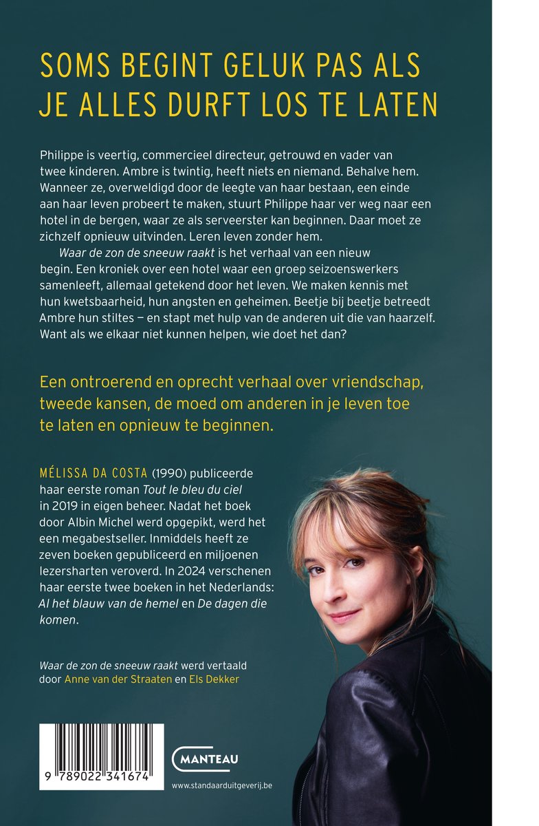 Waar de zon de sneeuw raakt - back cover