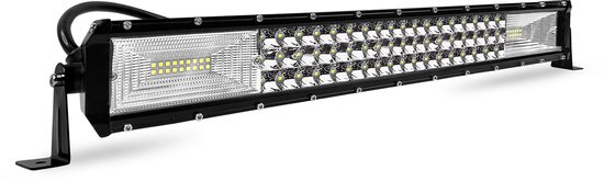 Aufun Lampe de Travail Auto LED Barre Lumineuse Tout-Terrain Lumière Extra Lampe de Travail LED Barre Antibrouillard Étanche IP67 pour SUV UTV ATV, 207W