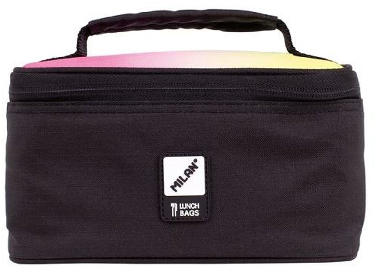 Thermische Snacktas Milan Sunset Zwart 22 x 12,5 x 12 cm