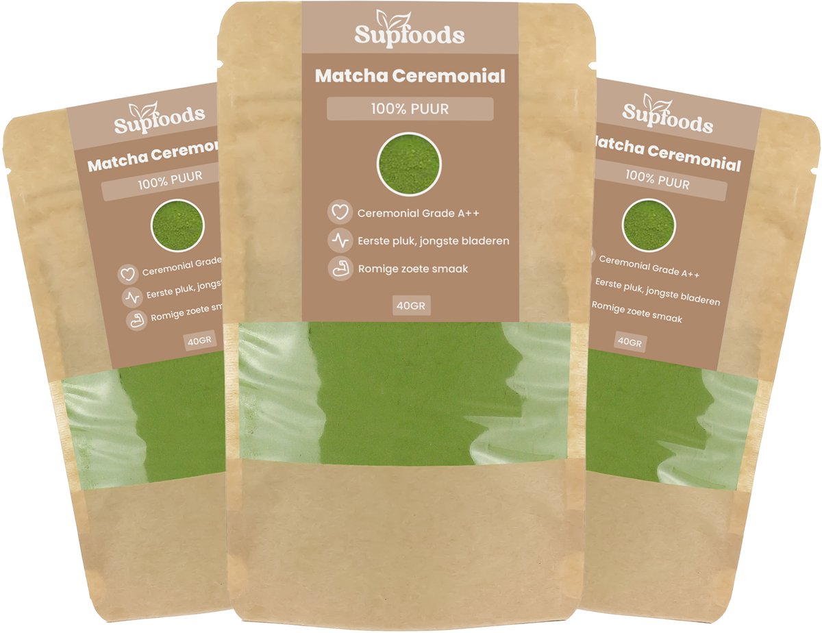 Ceremonial Matcha Thee - Matcha Poeder - Ceremonial Grade - 100% Puur - 200 gram - Japanse Groene Thee