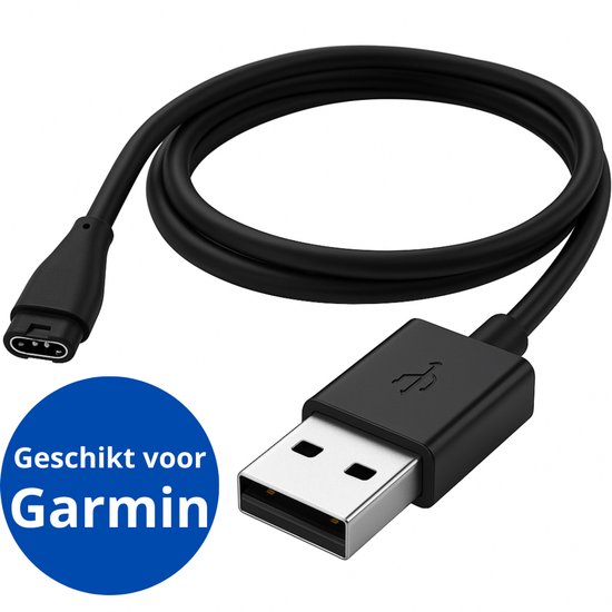 Câble de charge Twenty4seven® compatible avec Garmin , Smartwatch Instinct, Forerunner, Fenix ​​et autres – Câble USB – 1,0 mètre