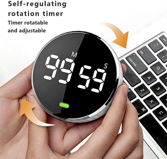 Digital Tape Measure, LCD Display 656ft Long Distance Rechargeable Digital Ruler, Do It Yourself Measuring Instruments High Precision Digital Rolling Ruler for Flat Curved Diameter