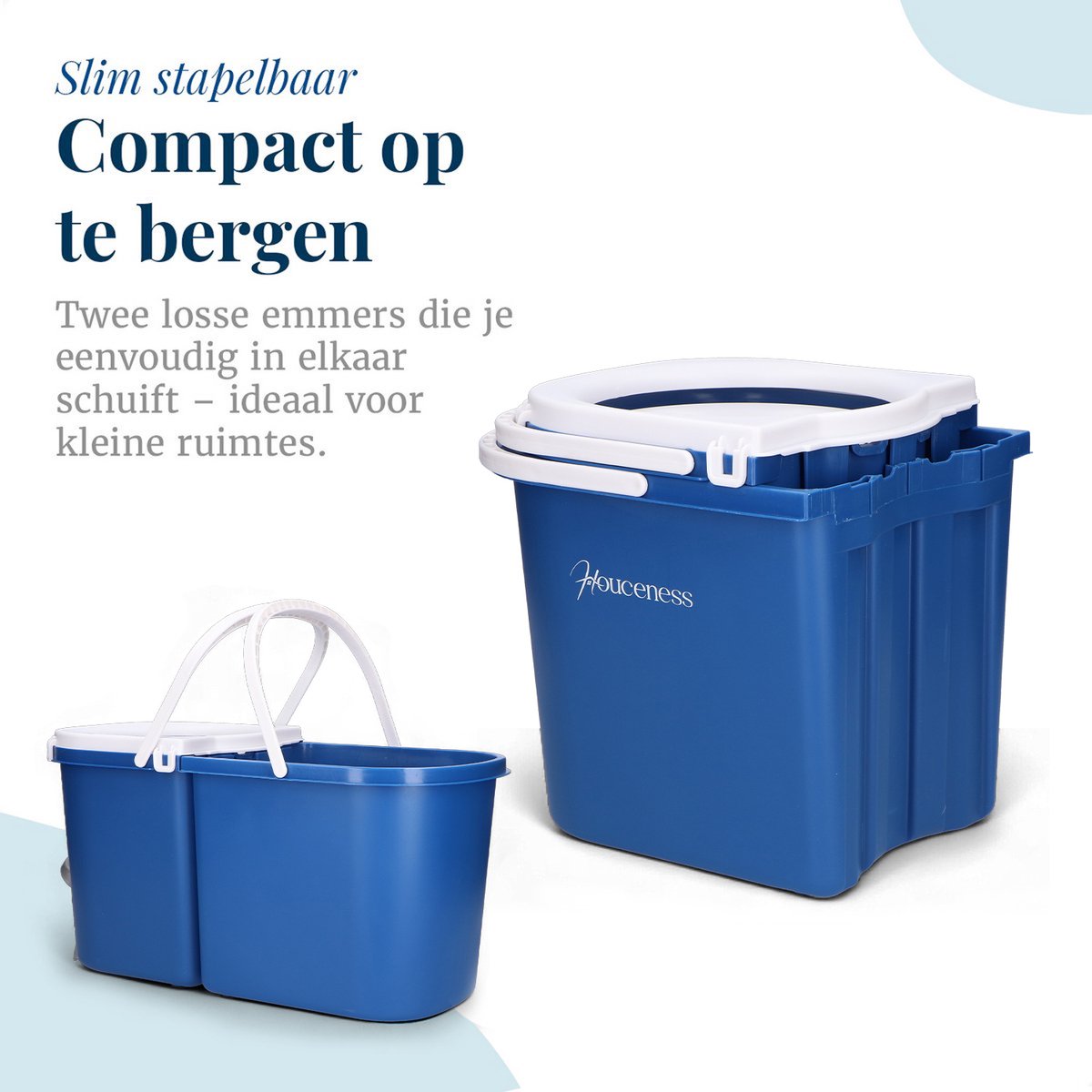 Nexxt Dweilset met roterend uitwringsysteem | Webshop Outlet