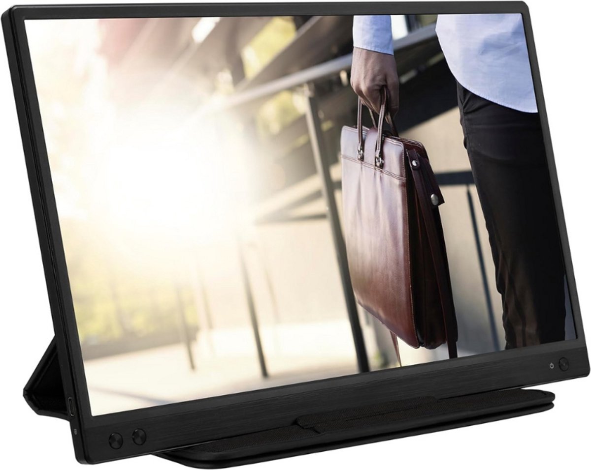 15,6 Inch FHD Laptopmonitor - Telewerken of Gamen - USB Type-C Voeding en Weergave