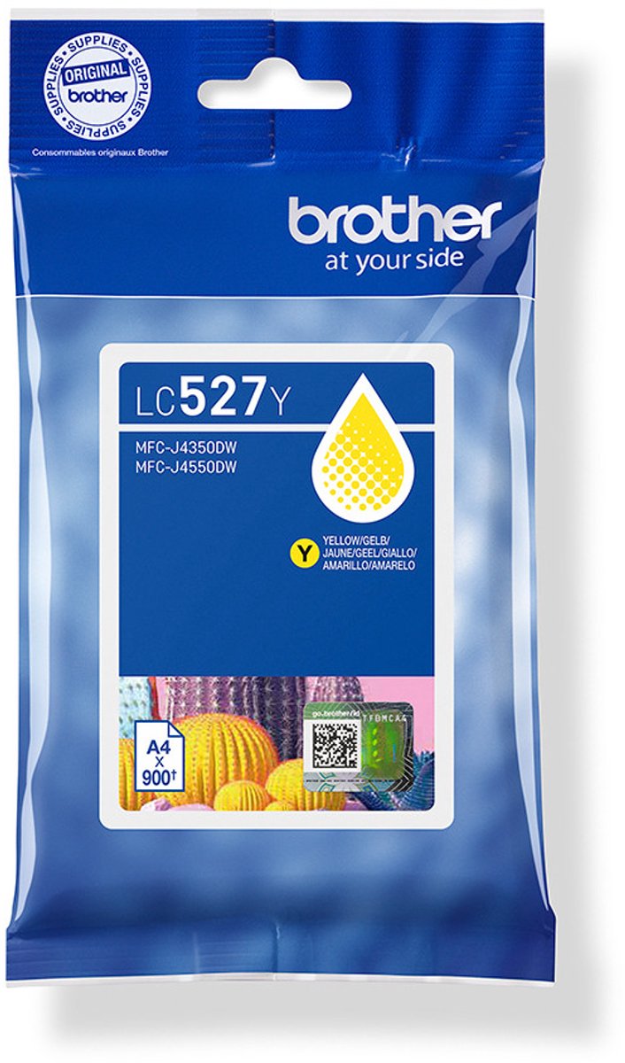 Brother LC-527 Cartridge Geel