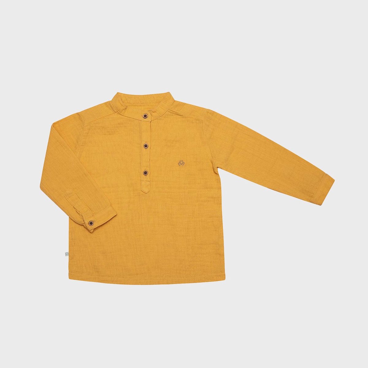 Kindershirt lange mouw OrganicEra Biologisch Mousseline Kindershirt L/S