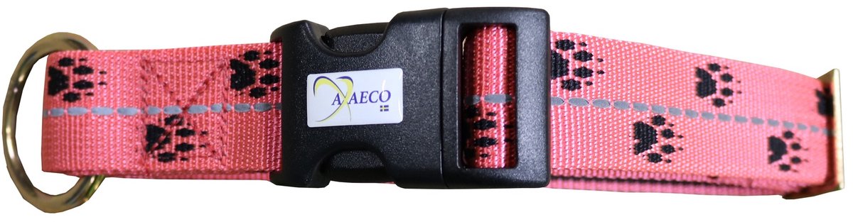 Sleddog Collar Reflex Click (Pink)