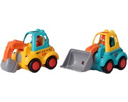 Speelgoedtopdeals - de Bouwmachines van Vroemstad - Educatief Speelgoed - Voertuig