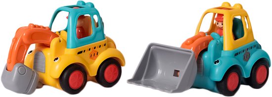 Speelgoedtopdeals - de Bouwmachines van Vroemstad - Educatief Speelgoed - Voertuig