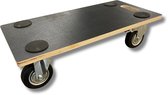 T4all Transporthulp - Meubelroller - Hondje / trolley - 58x30cm - 400kg draagkracht