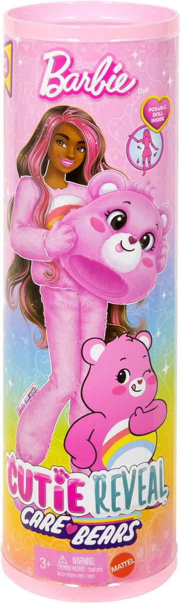 Barbie Troetelbeertjes Cutie Reveal Pop Assortiment, Modepop, Vrouw, 3 jaar, Jongen/meisje, 303 mm, 280 g van Barbie — afbeelding 4