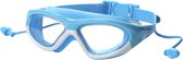 Kinder Duikbril met Oordopjes – Anti-Fog & Waterdicht – 4-12 jaar – Met Clipsluiting – Blauw