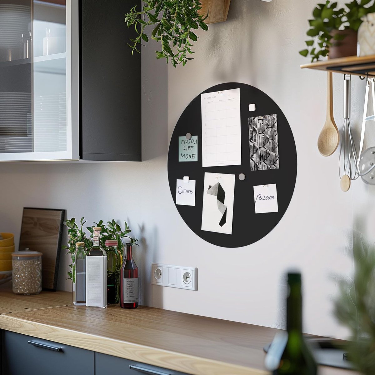 Magneetbord keuken Bos bomen natuur