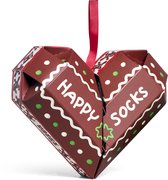 Happy Socks - 2-Pack Gingerbread Heart Socks Gift Set - Heren - Sokken
