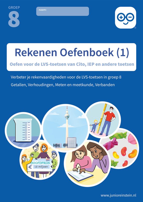 Rekenen Oefenboek 1 - cover