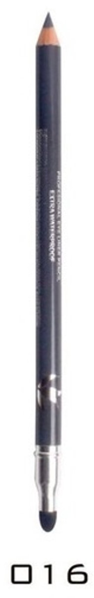 Easy Paris Cosmetics - Oogpotlood en Lippotlood - Extra Waterproof - Grijs - Gris - Met puntenslijper en smudger/vervager - Nummer 016 - 1 Stuks