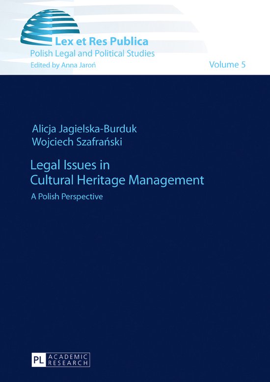 Legal Issues in Cultural Heritage Management - cover
