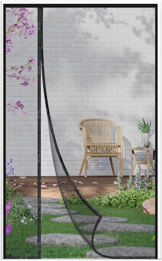 Juskys Vliegengaas voor ramen, 120 x 140 cm, insectenbescherming met aluminium frame om op te hangen, montage zonder boren, muggen- en vliegengaas, wit Juskys Vliegengaas voor ramen, 120 x 140 cm, insectenbescherming met aluminium frame om op te hangen, montage zonder boren, muggen- en vliegengaas, wit
