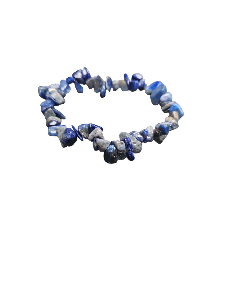 Armband Split Lapis Lazuli Elastisch