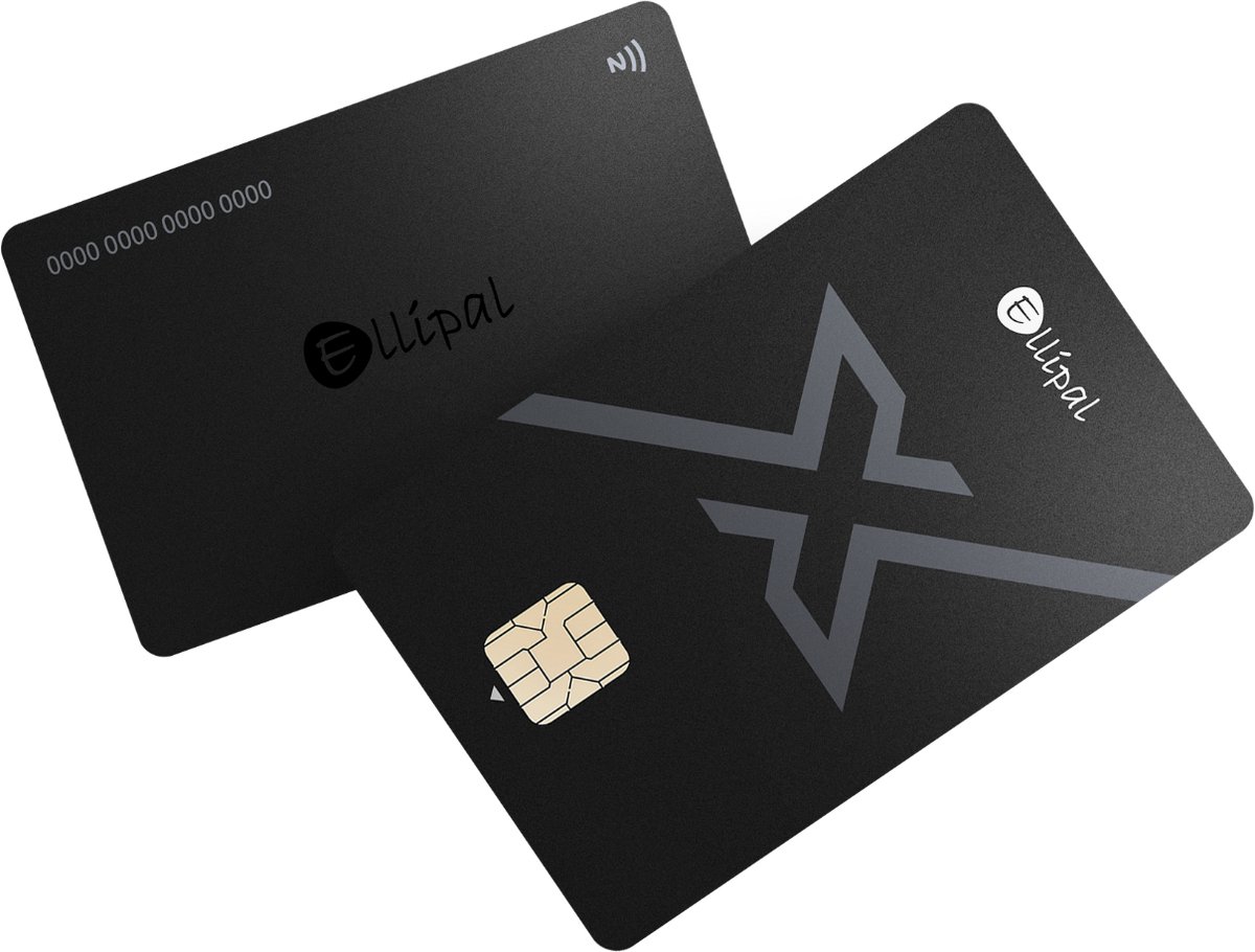 Ellipal X Card Duo - Uitbreidingsset - Set 2 Kaarten - Voor gebruik met X Starter - Crypto Cold Storage