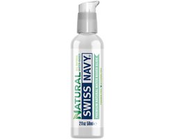Swiss Navy Natural - Glijmiddel op Waterbasis - Alleen Natuurlijke Ingrediënten 59 ml