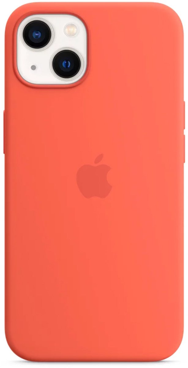 Apple - Siliconen Hoesje - MagSafe - iPhone 13 Mini - Nectarine