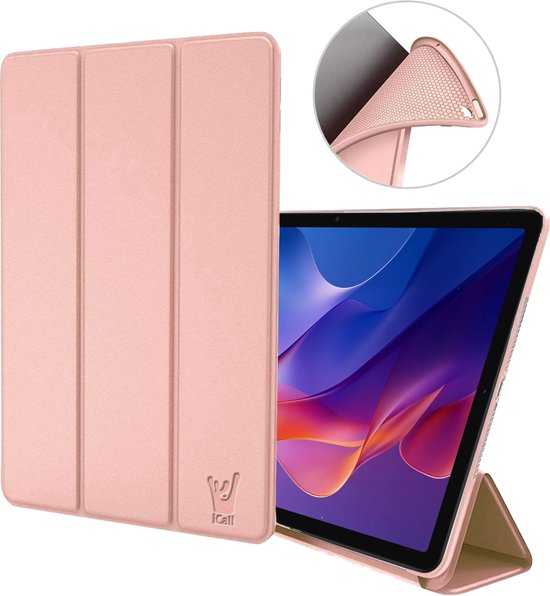 Bighan Hülle kompatibel mit 11 Xiaomi Redmi Pad 2, Ultra-Dünn & Leicht Smart Case Cover - Grau