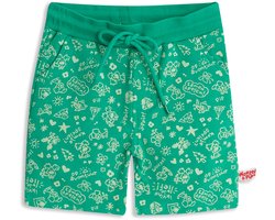 Woezel & Pip Korte Broek Jongens Short - Gumdrop Green - Maat 98/104