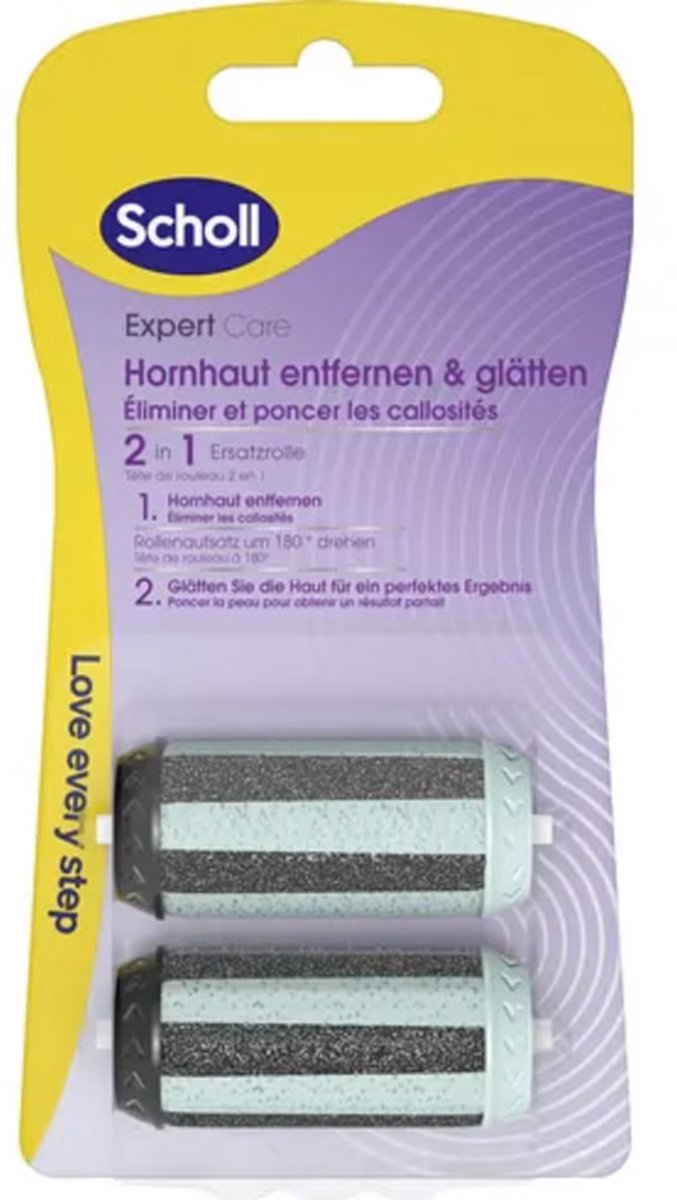 SCHOLL Expert Care Velvet Smooth 2w1 pilnik i wkład wygładzający
