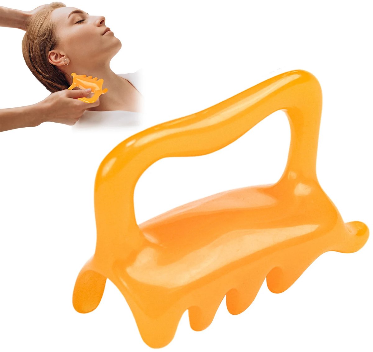 Grote Fascia Massage Tool – Cellulite Massager, Myofasciale Release, Nekpijn & Trigger Point Therapie –Spierontspanning & Diepe Weefselmassage