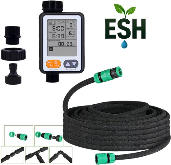 Kärcher SensoTimer ST6 eco!ogic bewateringscomputer (incl. één regensensor, eenvoudige programmering, max. bewatering 90 minuten, uitsteltijd 1-7 dagen