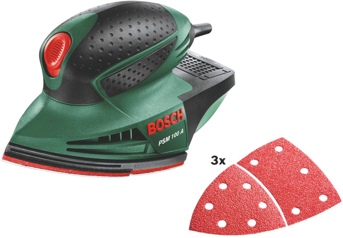 BOSCH PSM 100 A multischuurmachine 100 W in kunststof koffer