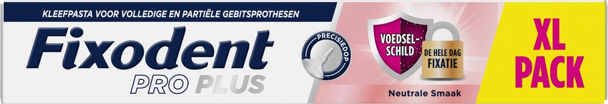 Fixodent Pro Plus Barrière Anti-Voedselresten Neutrale Smaak