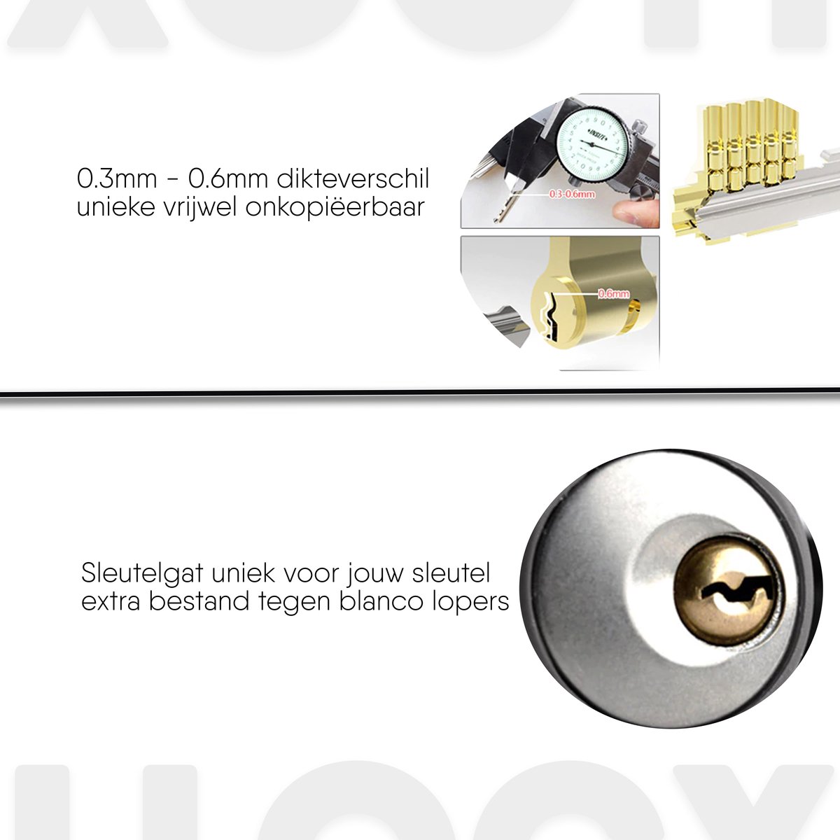 LLOCX® Kettingslot - Fietsslot - Licht Gewicht 800 gram - Gehard Stalen Schakels - Easyclick - 100cm – foto 3