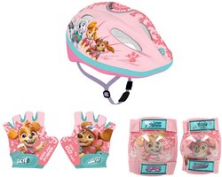 Paw Patrol Fiets accessoires ; Handschoentjes, Helm, Knie- en elleboogbeschermers